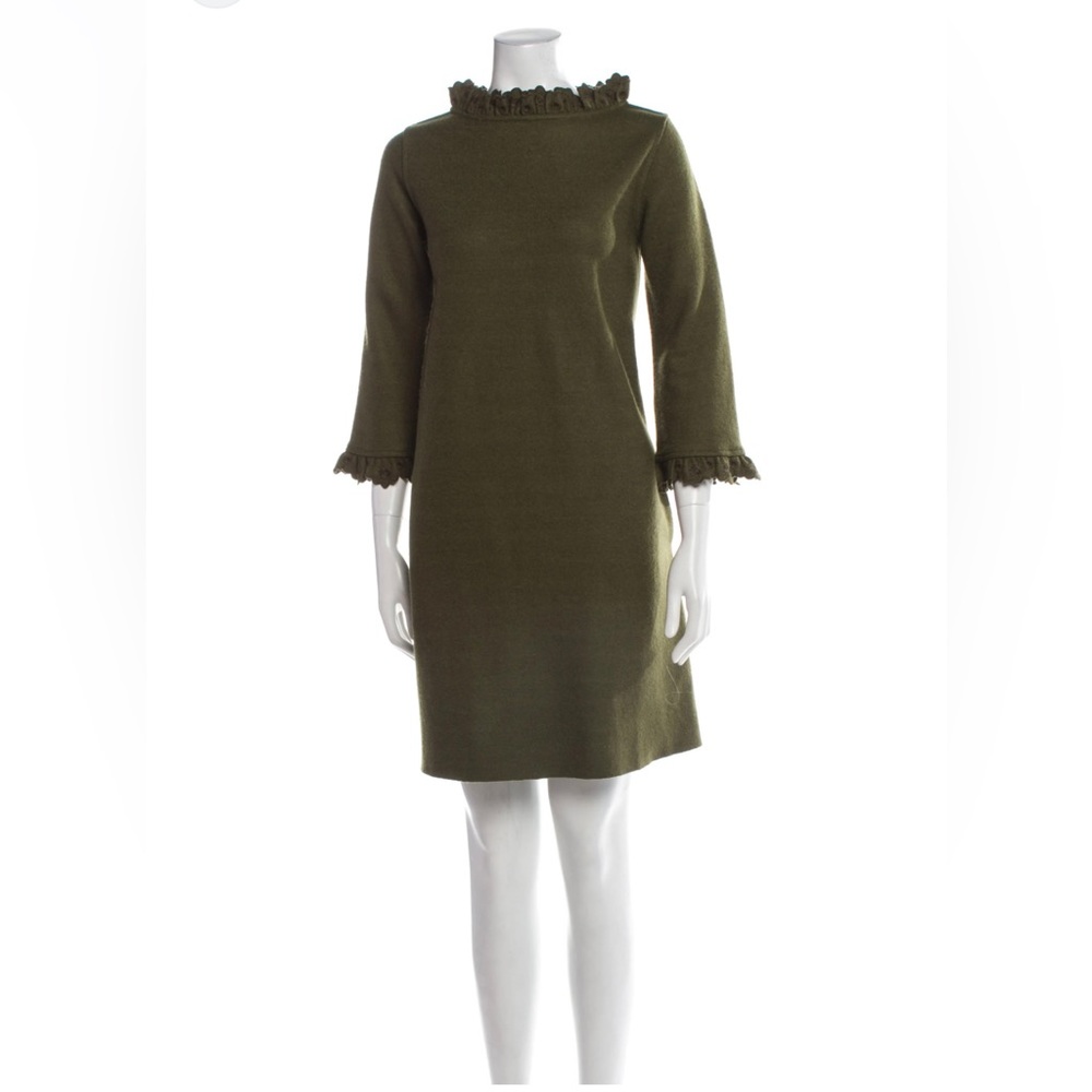 NWOT Ann Mashburn Wool Shift Dress